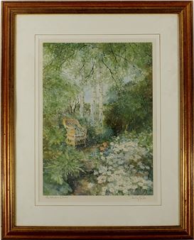 Shirley Felts シャーリーフェルト 水彩画 絵画 印刷 複製画 Shirley Felts シャーリーフェルト 水彩画 絵画 印刷 複製画