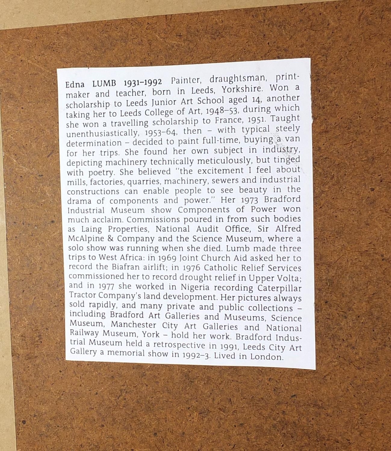 Artwork by Edna Lumb, Edna Lumb, Made of watercolour