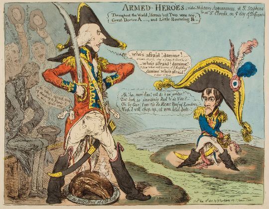 Gillray (James) - Armed Heroes