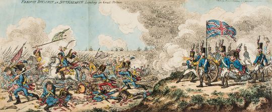 Gillray (James) - French Invasion _ or _ Buonaparte Landing in Great Britain by James Gillray, June 10th, 1803