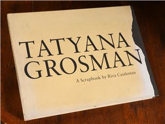 A Scrapbook by Riva Castleman. Universal Limited Art Editions - Tatyana Grosman
