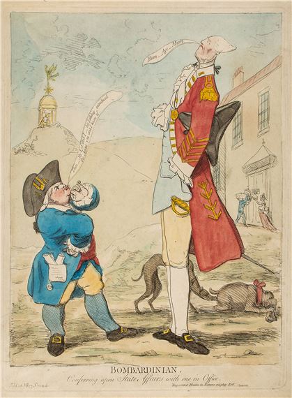 Gillray (James) - A Hackney Meeting by James Gillray, 1796
