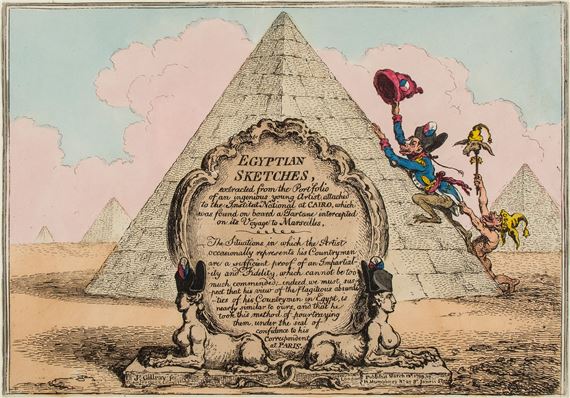 Gillray (James) - Egyptian Sketches