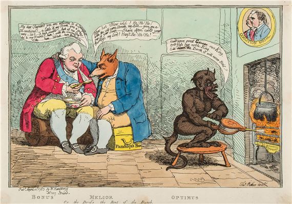 Gillray (James) - Bonus Melior Optimus