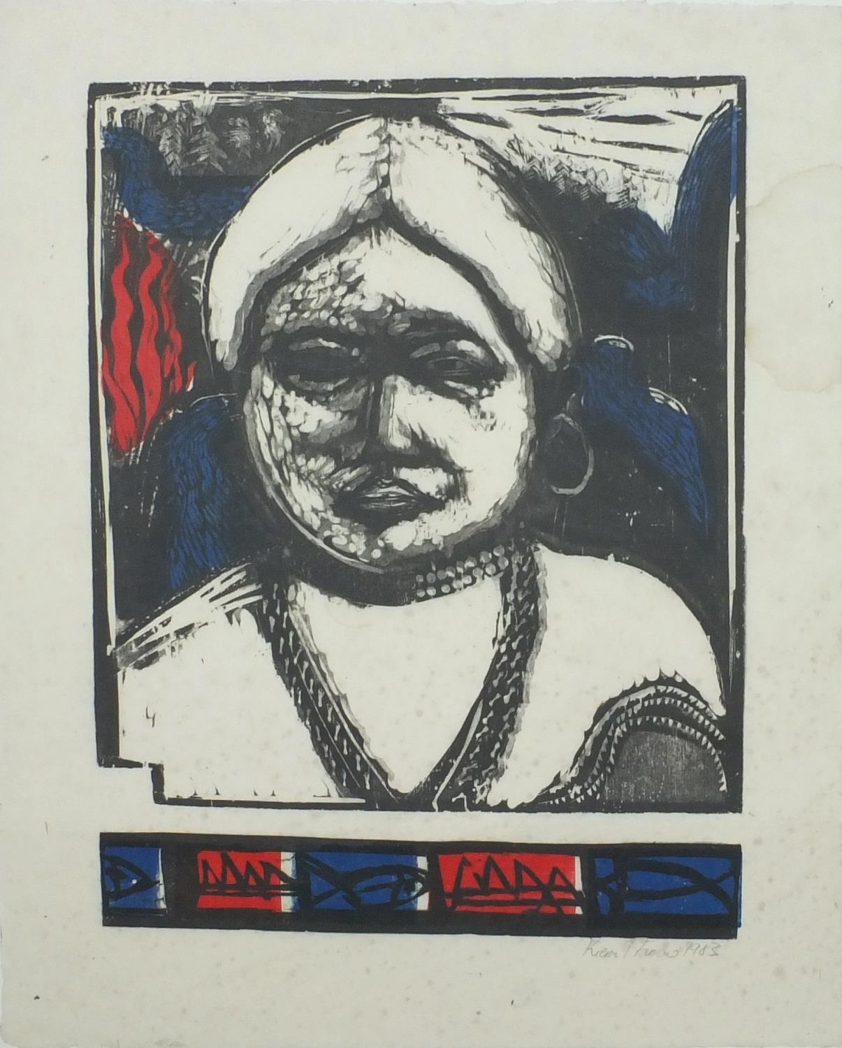 Kieron Farrow | African figure (1983) | MutualArt