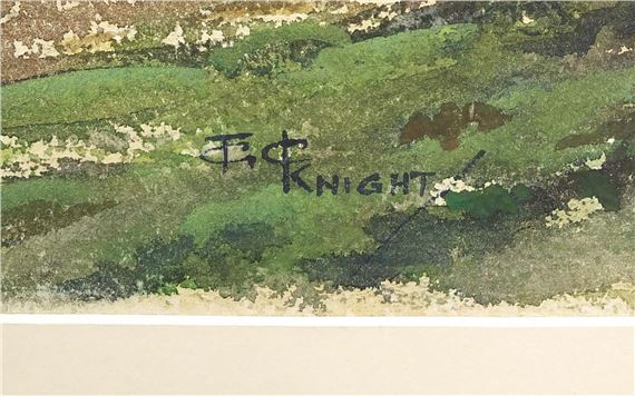 Charles Knight | Charles Knight - The South Downs | MutualArt