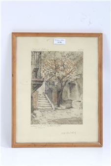 'Entrance to L.V. Beethoven's Flat in Vienna' - Hedwig Brecher Eibuschitz