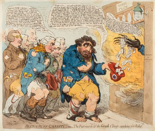 Gillray (James) - Blue & Buff Charity
