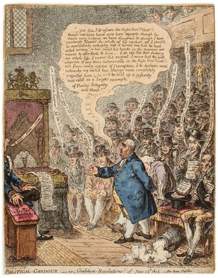 Gillray (James) - Political-Candour by James Gillray, 1805