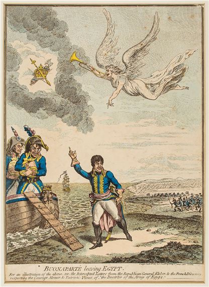 Gillray (James) - The State of War _ or _ the Monkey-Race in danger by James Gillray, August 1799