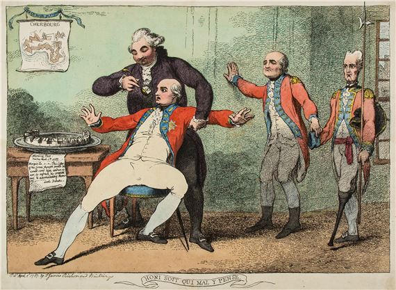 Gillray (James) - Aniticpation by James Gillray