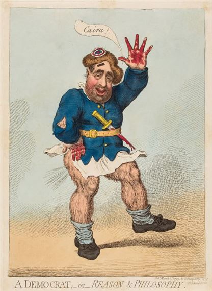Gillray (James) - A Democrat by James Gillray, 1793