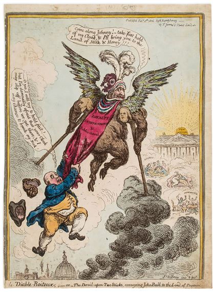 Gillray (James) - Le Diable-Boiteux