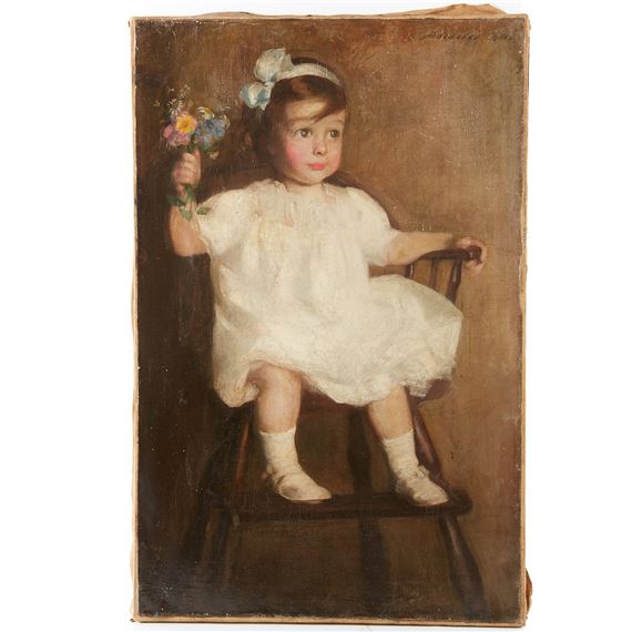 Adelaide Cole Chase painting (1905) MutualArt