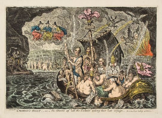 Gillray (James) - Charon's-Boat