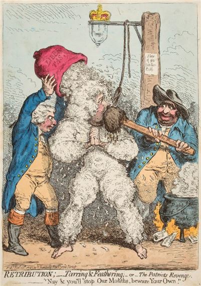Gillray (James) - Retribution by James Gillray, 1795