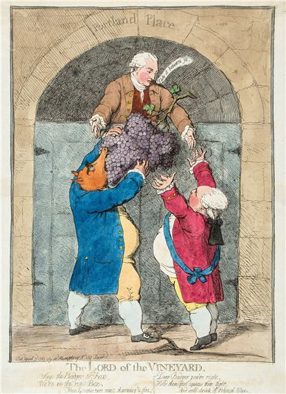 Gillray (James) - A group of 4 satires on the coalition of Fox and North