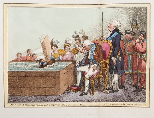 Gillray (James) The Caricatures of Gillray 86 hand-coloured etched plates on 82 sheets