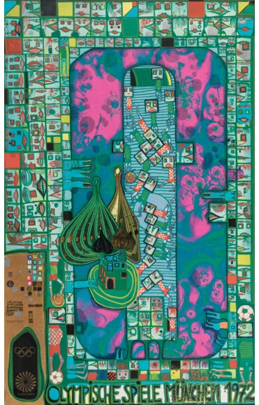 Friedensreich Hundertwasser | Olympische Spiele Munchen (1972) | MutualArt