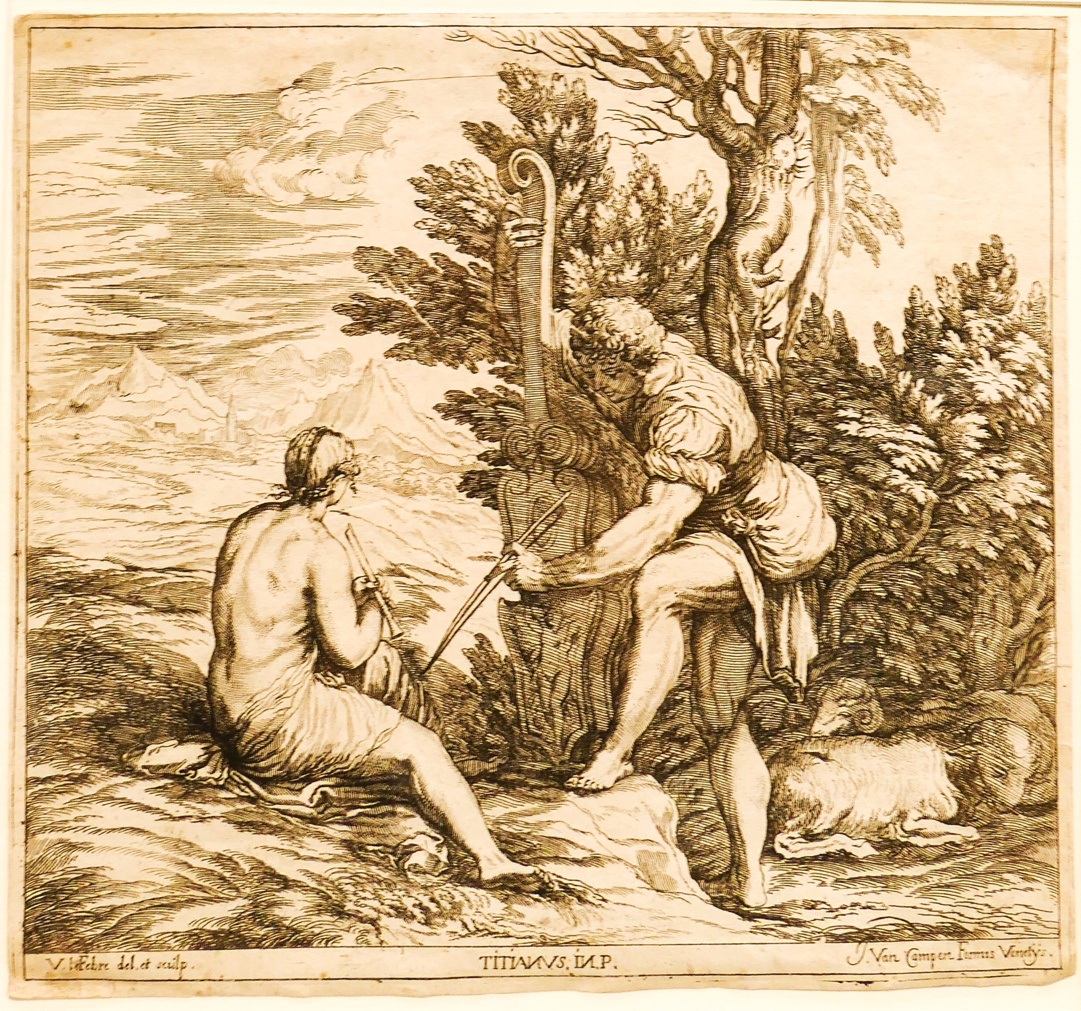 Artwork by Jacob van Campen, TITIANUS, Made of Engraving