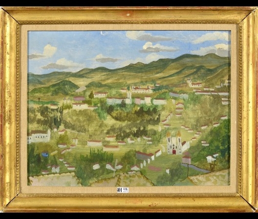 Vue de Ouro Preto - Alberto da Veiga Guignard