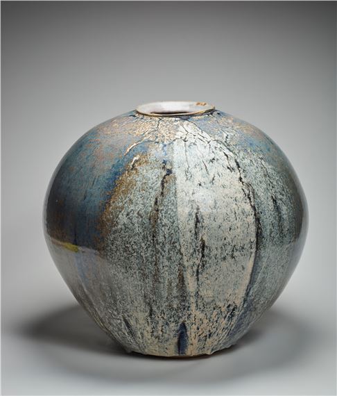 Vase ovoïde by Claude Champy, 1988