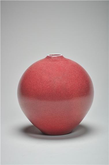 Vase boule by Robert Deblander, 1985