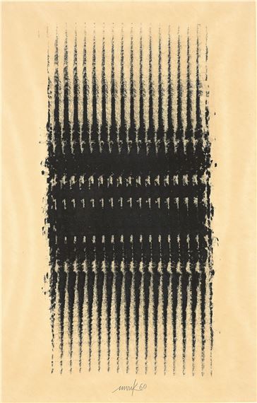 Untitled. by Heinz Mack, 1960