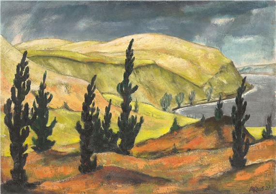 ”Mecklenburgische Moränenlandschaft”. by Max Kaus, 1927