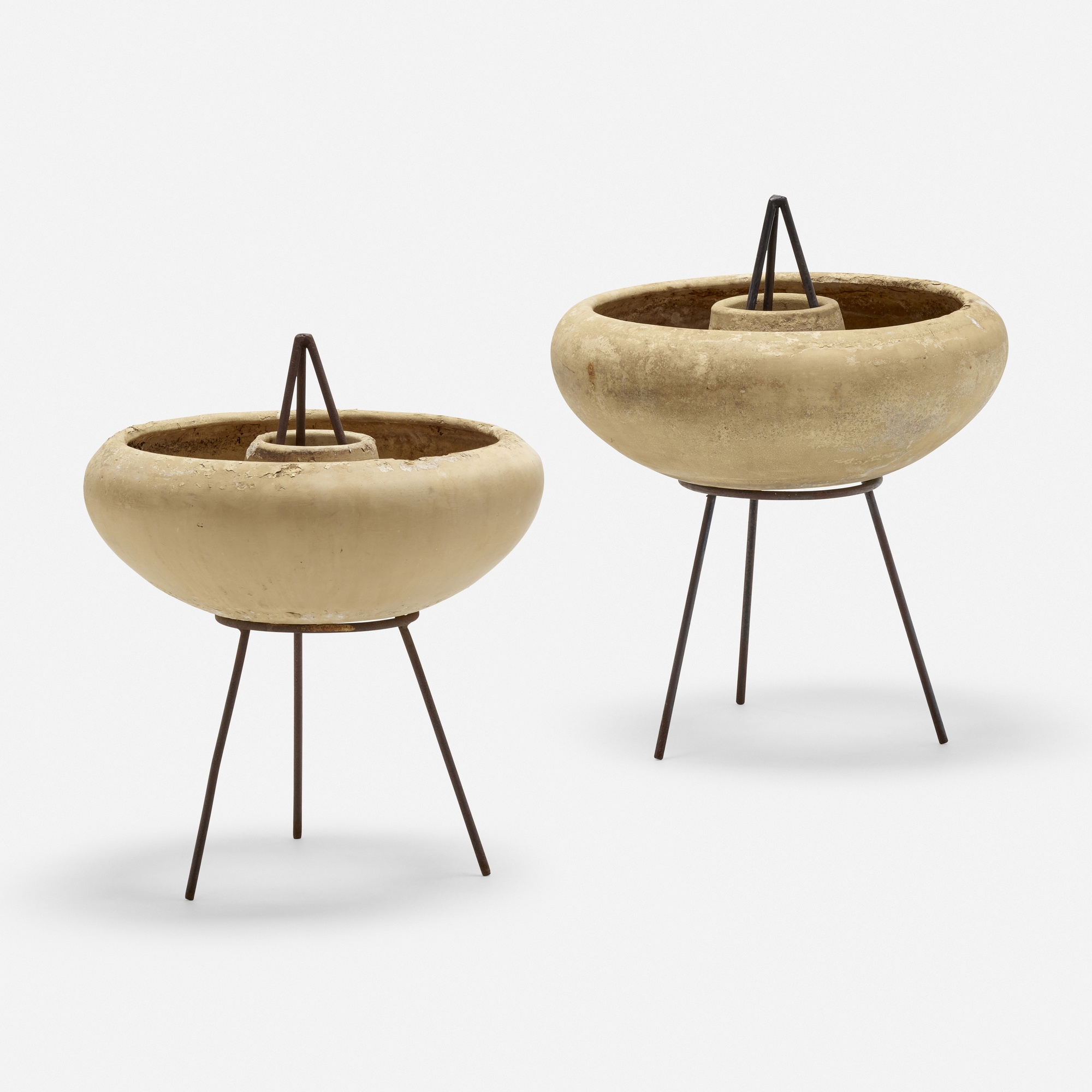 Rex Goode & John Follis | Sombrero planters, model M-109, pair | MutualArt