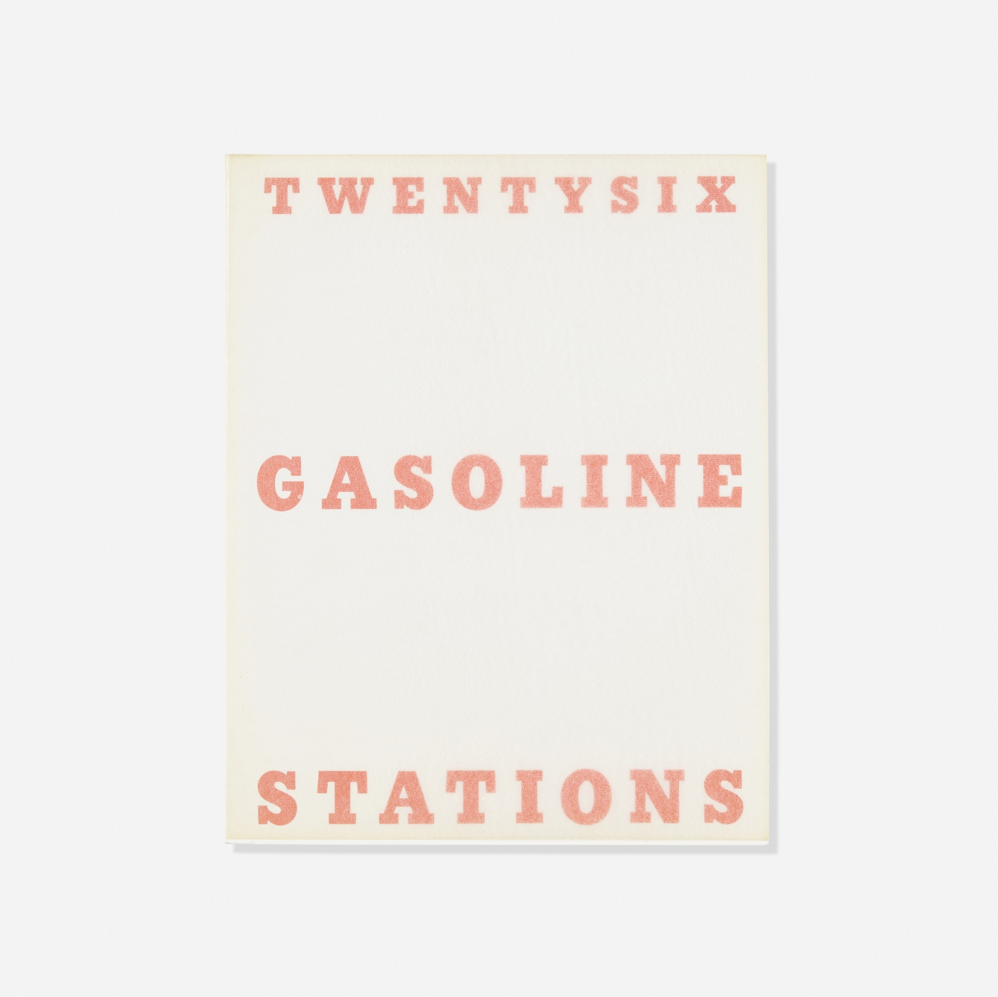 Twentysix Gasoline Stations by Ed Ruscha, 1963 / 1969