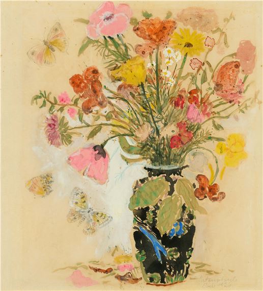 Blumenstrauß. by Max Peiffer Watenphul, 1926