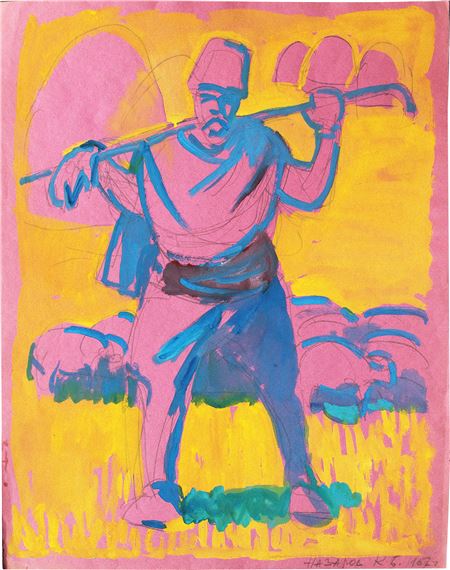 Shepherd (Bulgaria) by Konstantin Borisovich Nazarov, 1962