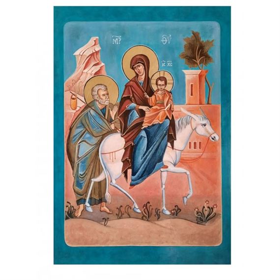 Ucieczka do Egiptu by Agnieszka Korczak-Ostrowska, 2022