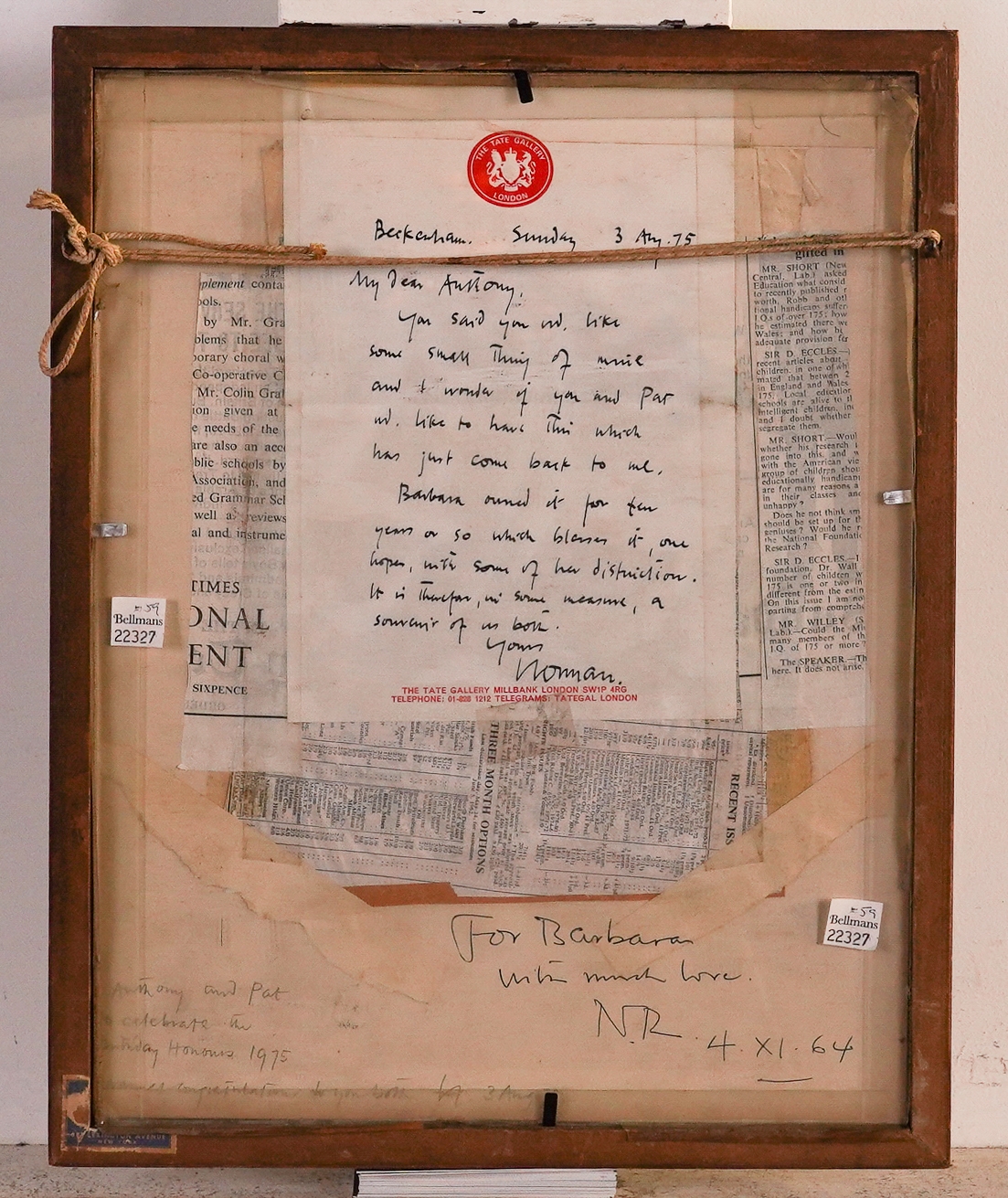 Norman Reid | Barbara Hepworth (1975) | MutualArt