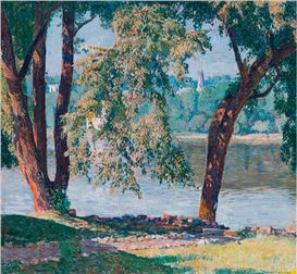 Shannon's Fall Fine Art Auction was lead by contemporary art and Pennsylvania Impressionism