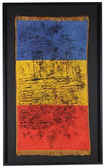 Man Pissing on Brancusi Sculpture - Andra Ursuta