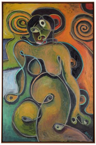 Portrait No. 154 by Anton Henning, Painted in 2006