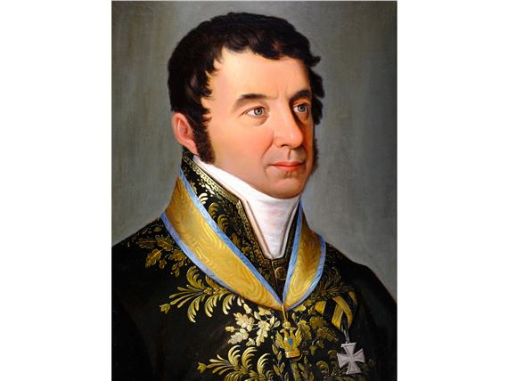 General Antonio Mazzetti by Giovanni Antonio Pock, 1811