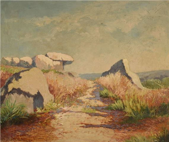 Blaise Parmentier | Chemin rocailleux | MutualArt