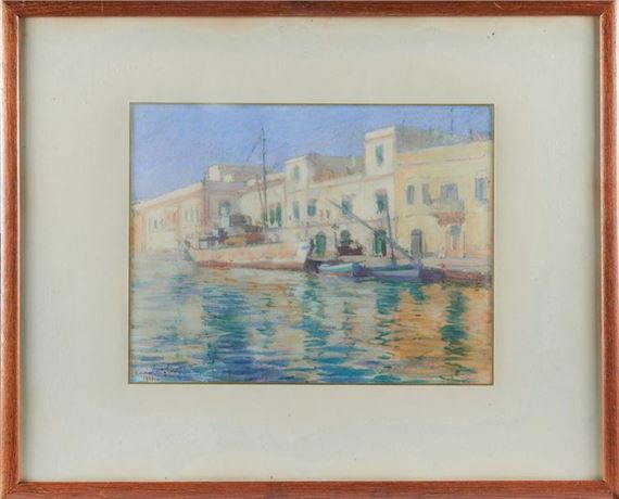 Quai Charles Quint at La Gaulette by René Pinard, 1933