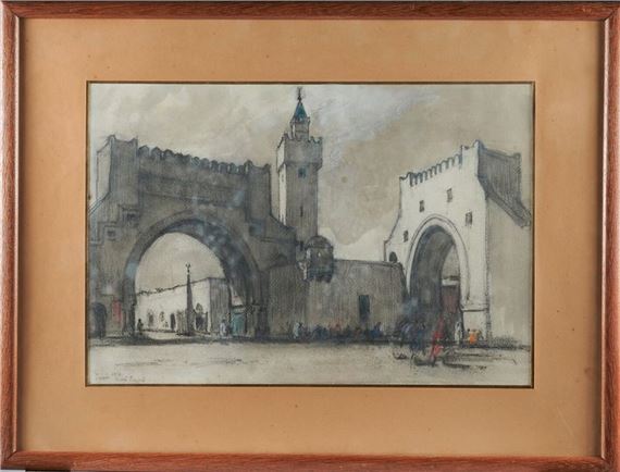 Gateway to Tunis by René Pinard, 1933
