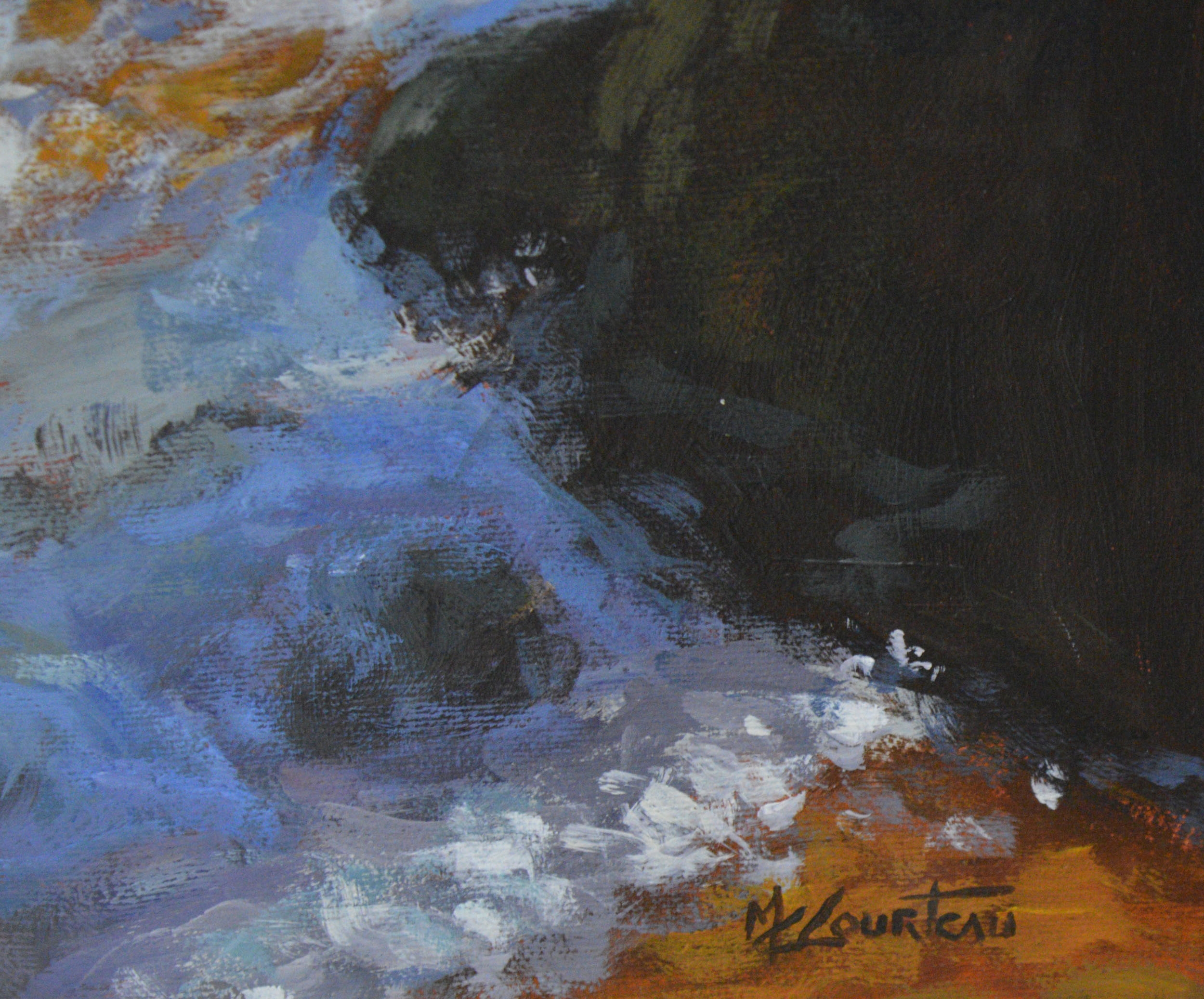 Artwork by Marie Claude Courteau, Eclat de Printemps, Made of oil on canvas