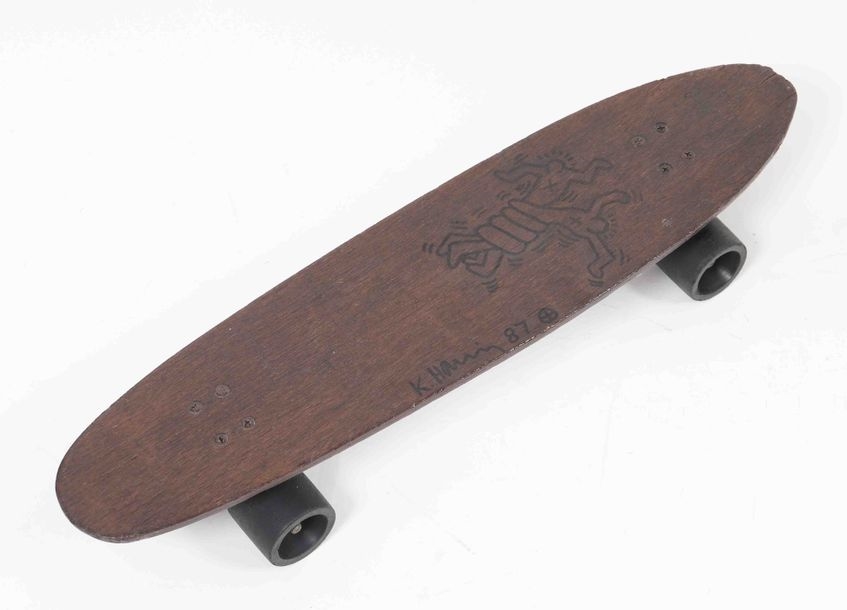 Keith Haring Skateboard MutualArt