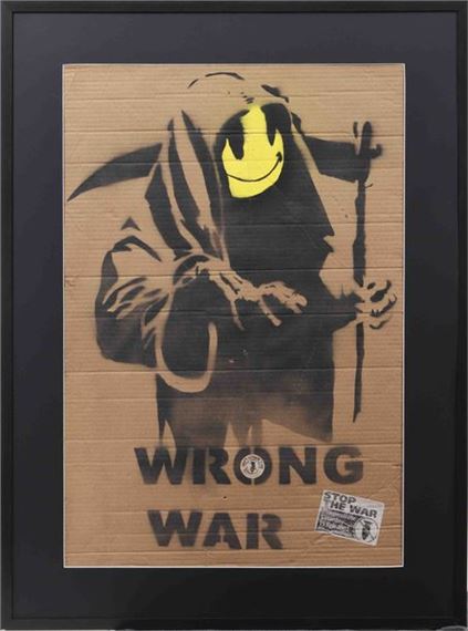 Banksy | Wrong War (2003) | MutualArt