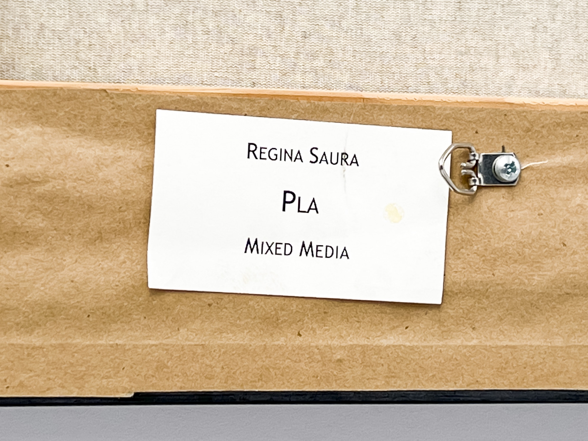 Artwork by Regina Saura, Pla, Made of mixed media on canvas