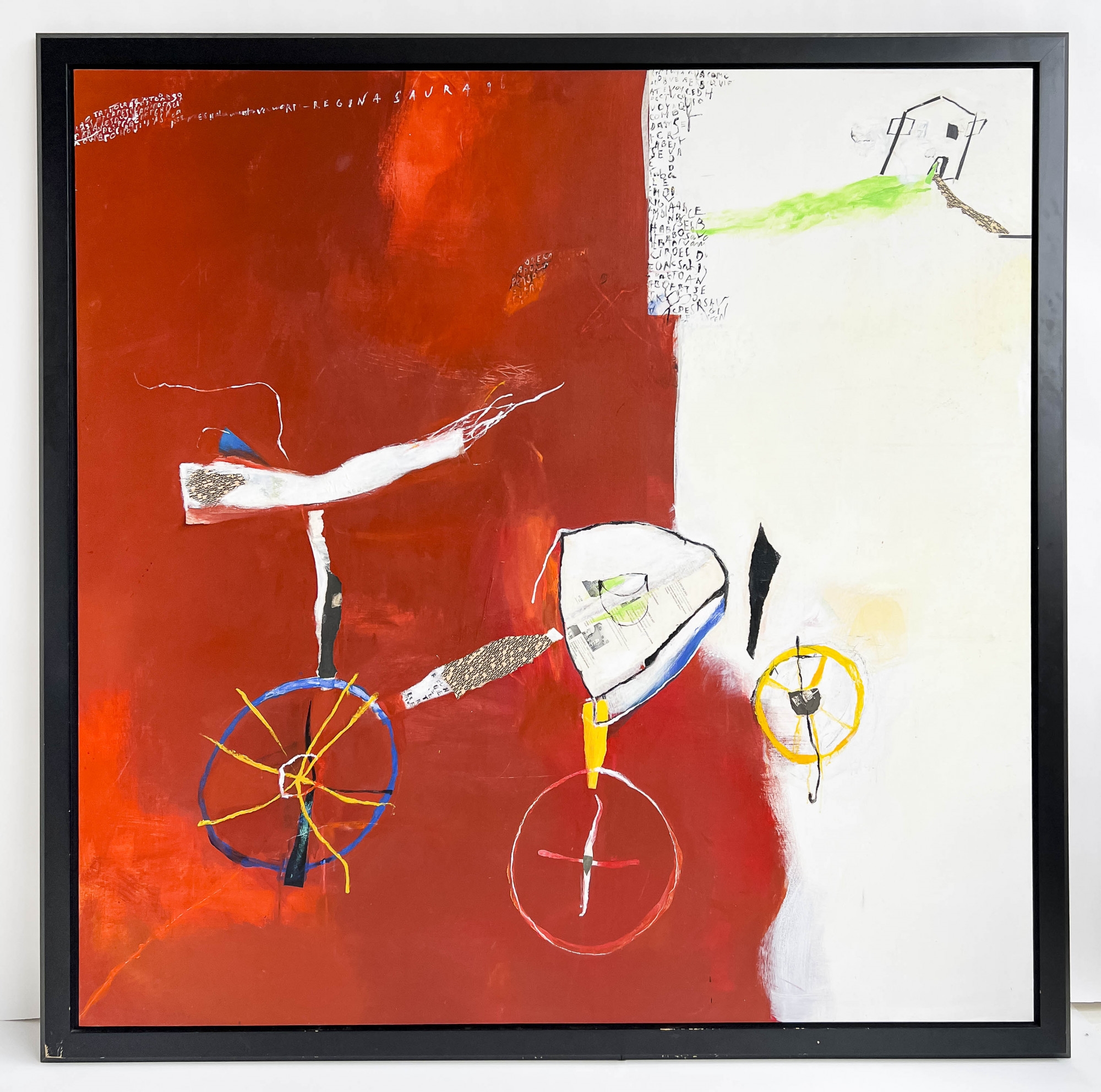 Artwork by Regina Saura, Untitled, Made of mixed media on canvas