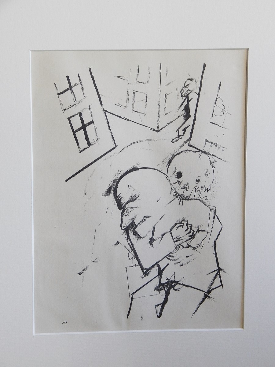 Artwork by George Grosz, Das Ende, Made of Original lithograph