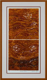 Ancient Tracks - orange - Carmen Ky