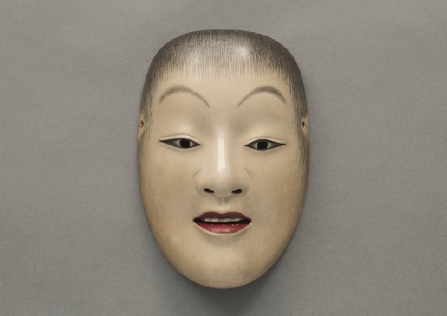 Omiya Masamori | Noh mask Doji | MutualArt